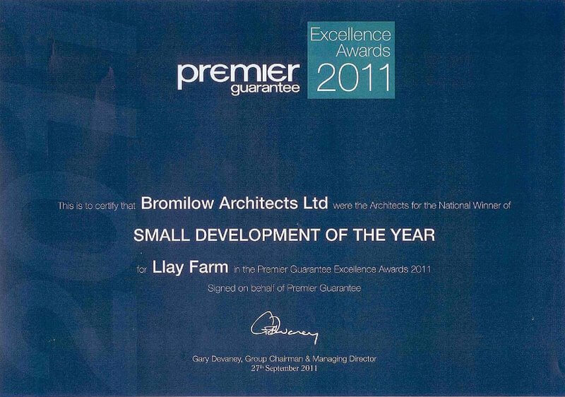 Bromilow Architects Ltd - Excellence Award-1
