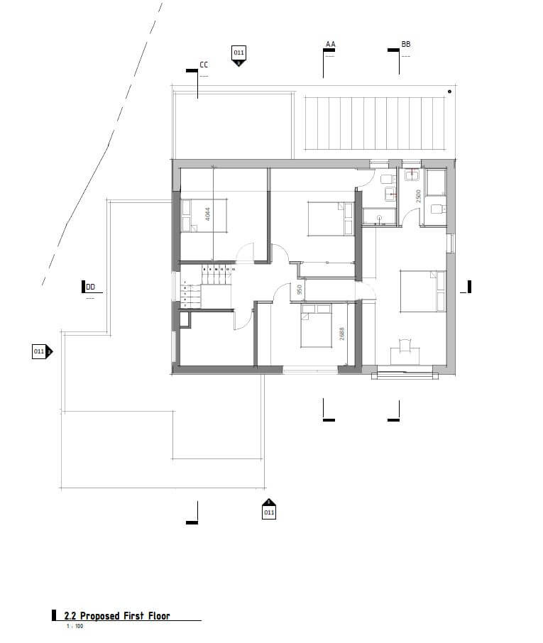 Cunningham first floor plan