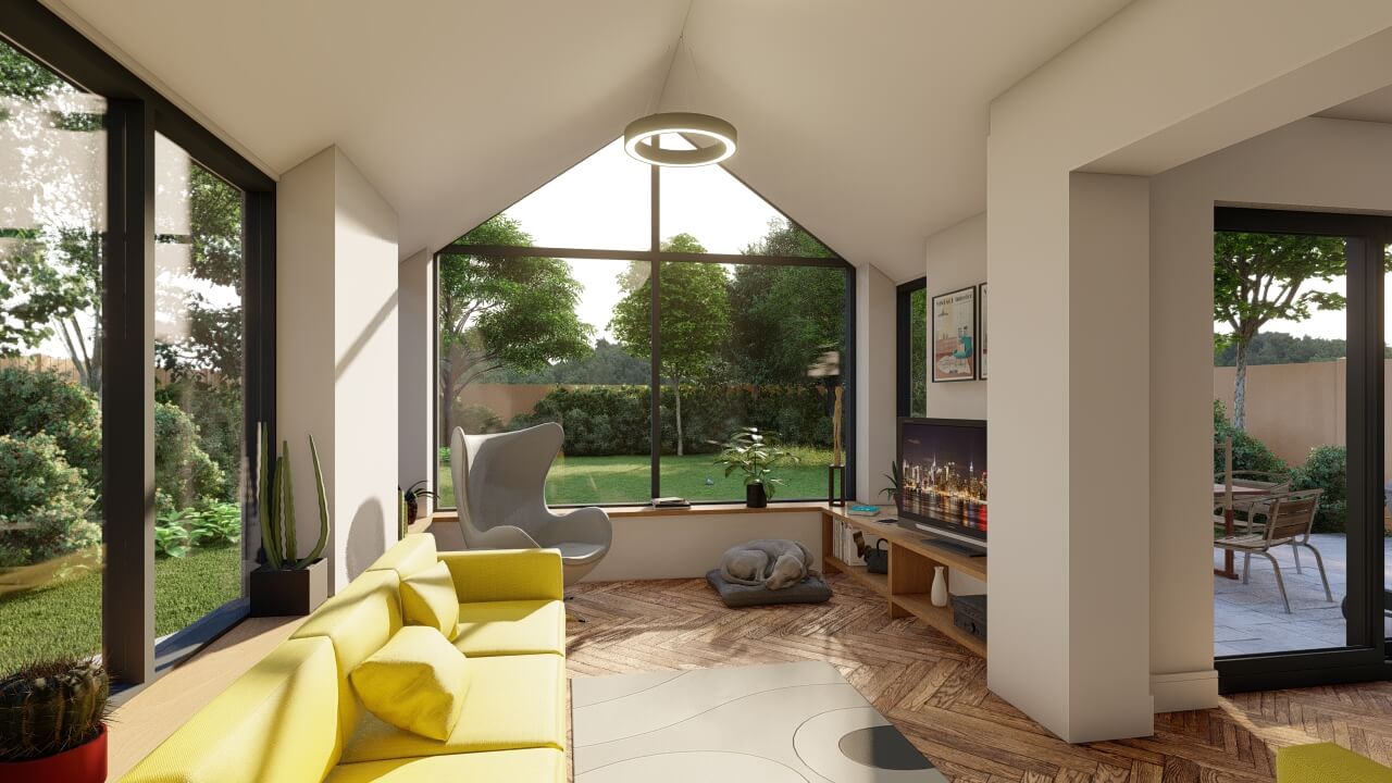Garden Room Extension West Kirby, Wirral Bromilow Architects